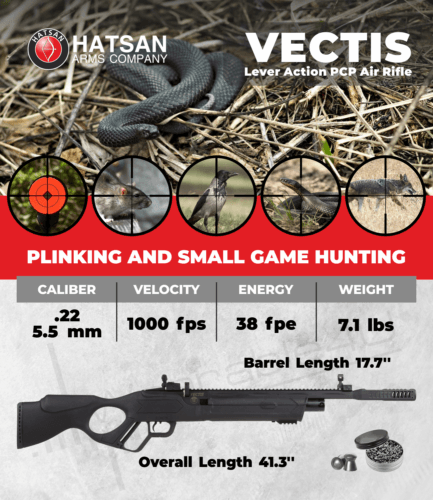 HATSAN VECTIS PCP AIR RIFLE SYNTH 5.5MM - NeonSales South Africa