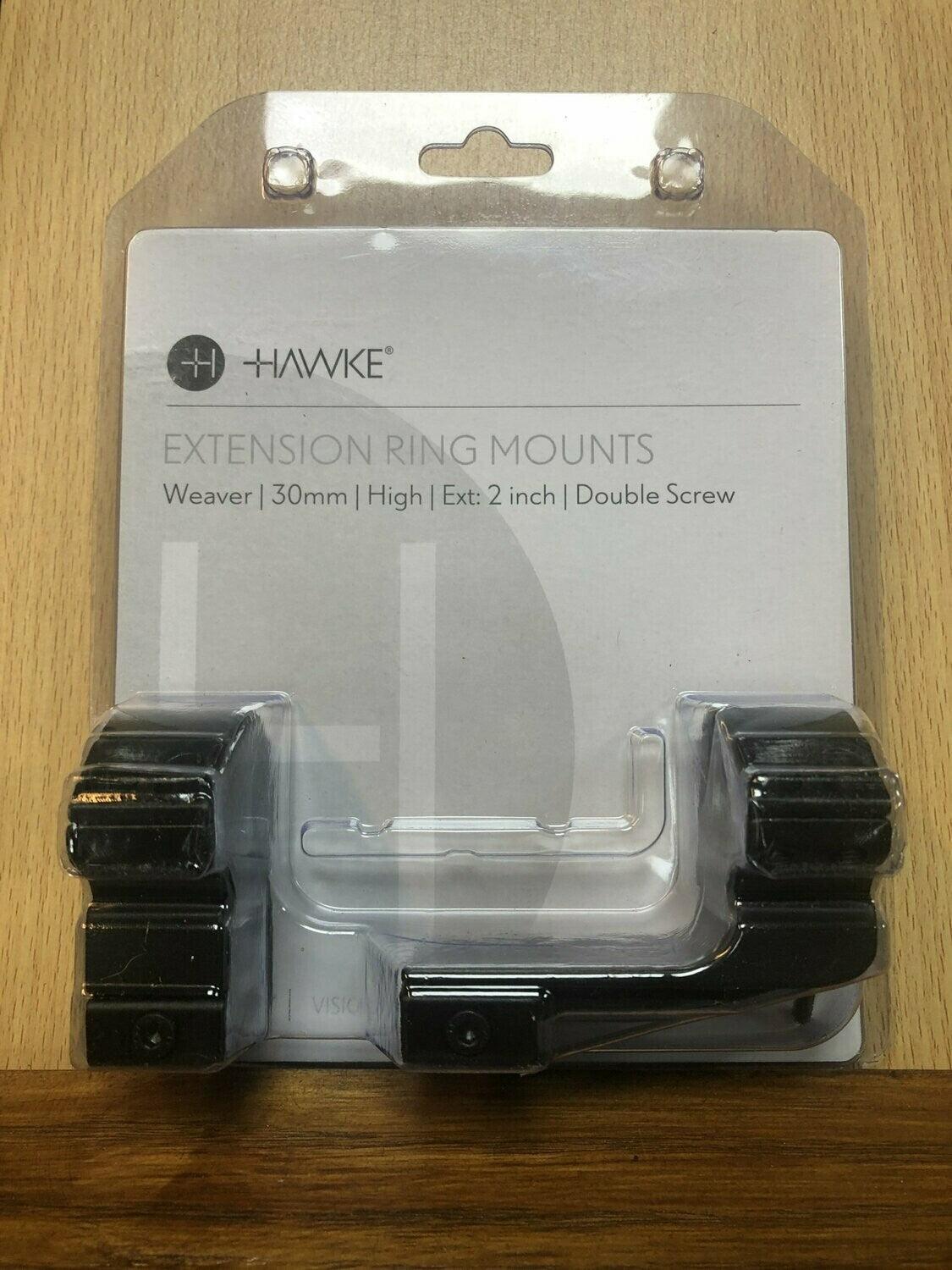 HAWKE 50MM EXT MOUNT RING 30MM HIGH WEAVER - 22127 - NeonSales South Africa