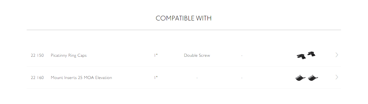 HAWKE MATCH MOUNT 1 PIECE 1" MED 9-11MM - 22104 - NeonSales {{ shop.shopifyCountryName }}
