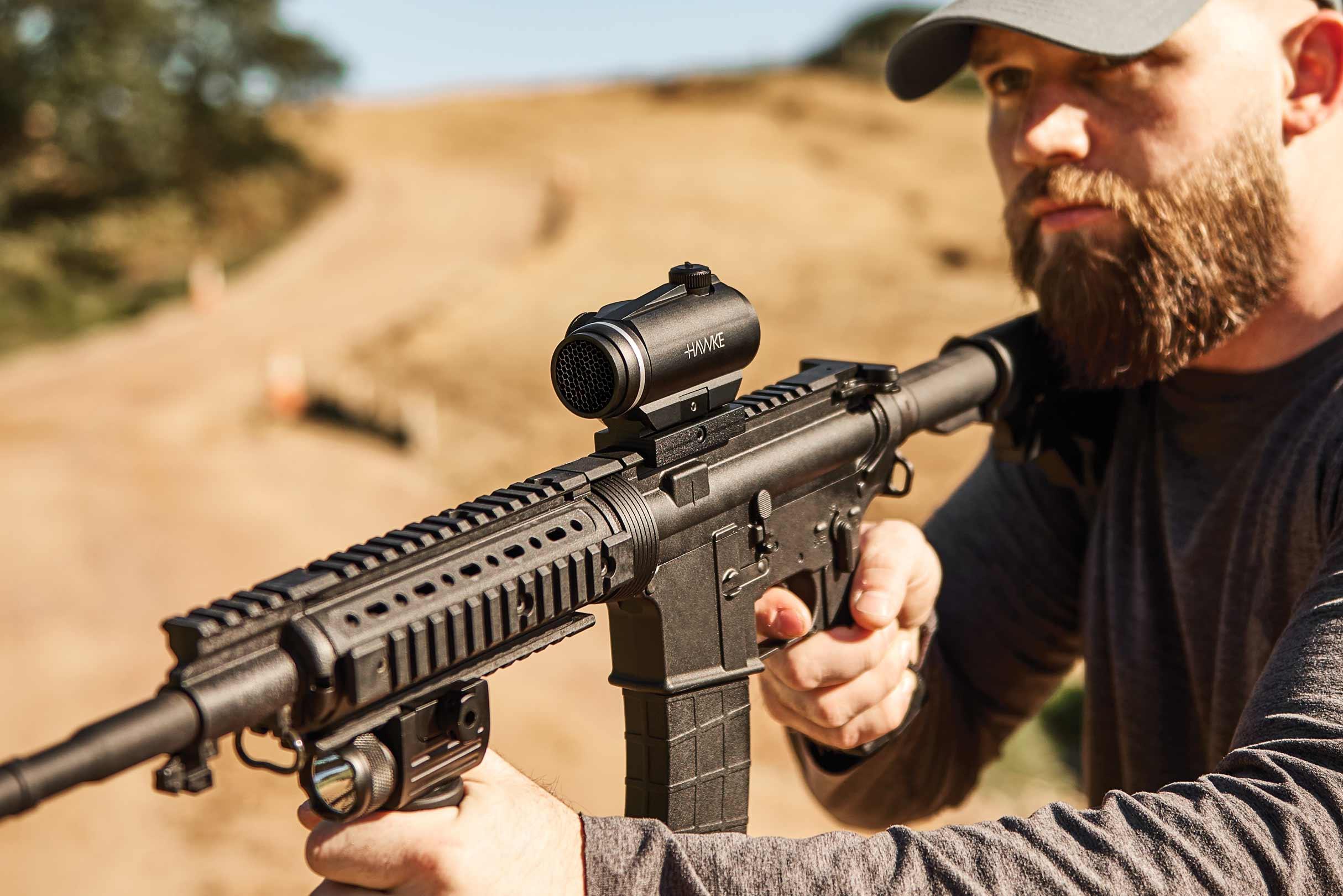 HAWKE VANTAGE 1X25 RED DOT 9-11MM 3MOA 12106 - NeonSales {{ shop.shopifyCountryName }}