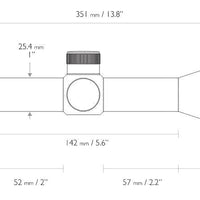 HAWKE VANTAGE 3-9X50 AO MIL DOT SCOPE - 14133 - NeonSales {{ shop.shopifyCountryName }}