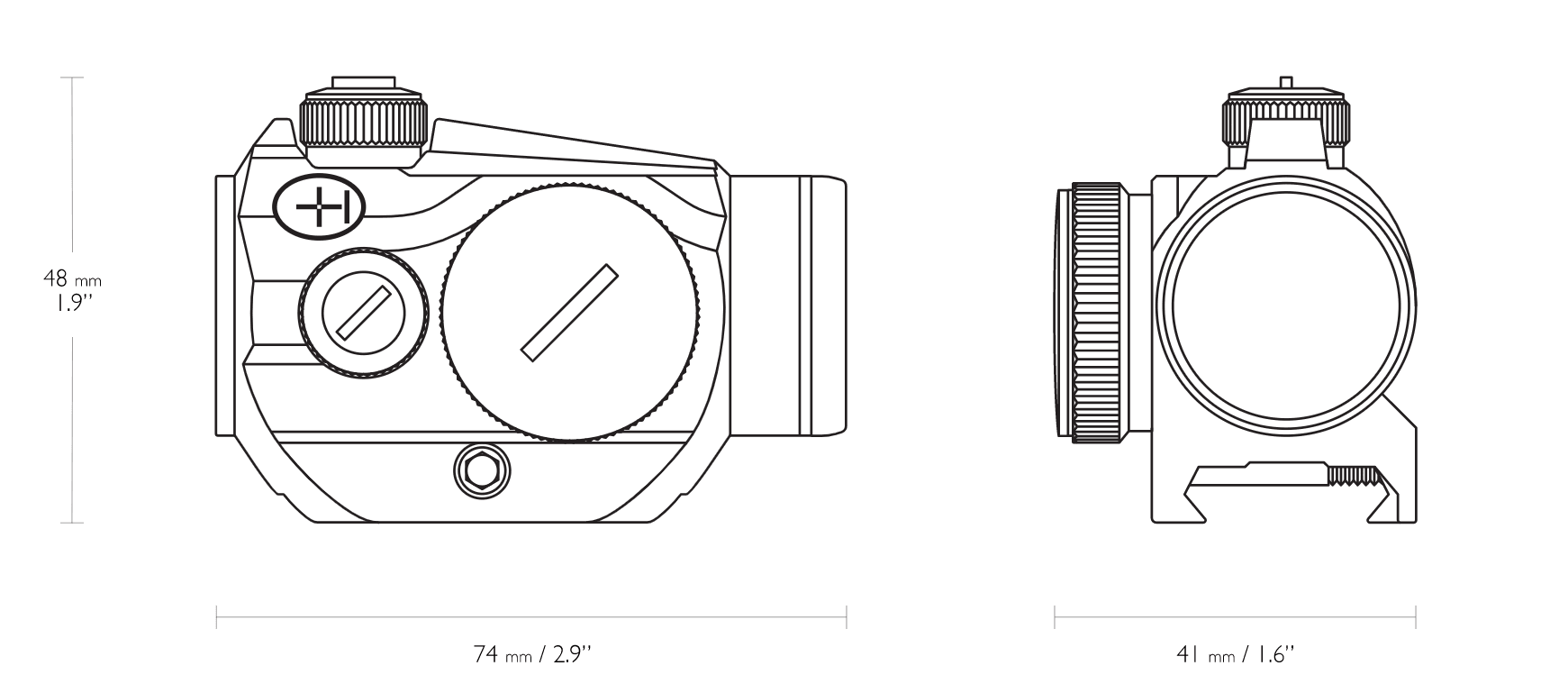 HAWKE VANTAGE RED DOT 1X20 3 MOA - 12102 - NeonSales {{ shop.shopifyCountryName }}