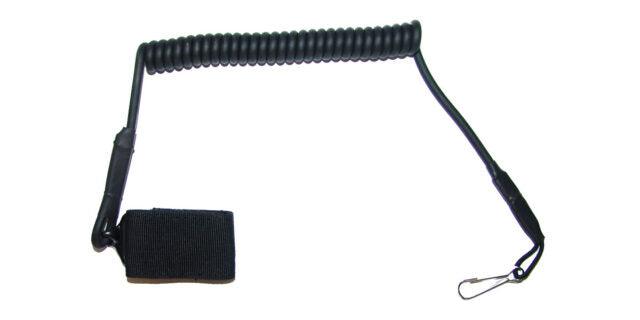 HEAVIER DUTY PISTOL LANYARD - BLACK - NeonSales {{ shop.shopifyCountryName }}