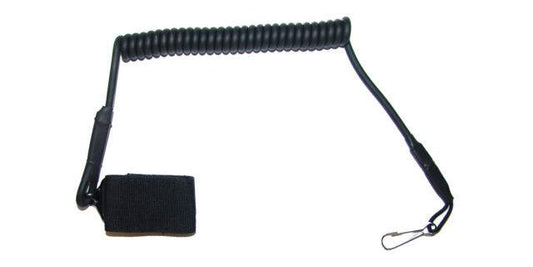 HEAVIER DUTY PISTOL LANYARD - BLACK - NeonSales {{ shop.shopifyCountryName }}