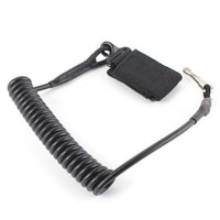 HEAVIER DUTY PISTOL LANYARD - BLACK - NeonSales {{ shop.shopifyCountryName }}