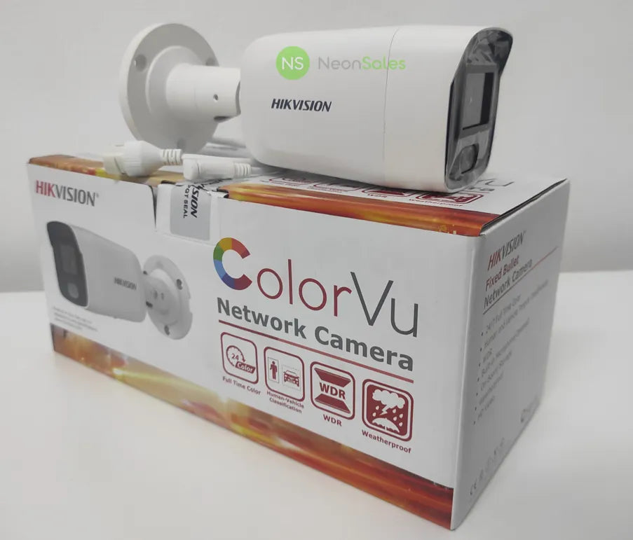 HIK 4MP ACUSENSE IP BULLET2.8MM DS-2CD204G2-L - NeonSales {{ shop.shopifyCountryName }}