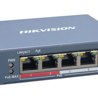 HIK 4PORT SMART POE SWITCH 100MBPS DS-3E1105P-EI - NeonSales {{ shop.shopifyCountryName }}