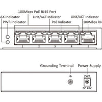 HIK 4PORT SMART POE SWITCH 100MBPS DS-3E1105P-EI - NeonSales {{ shop.shopifyCountryName }}