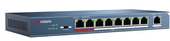 HIK 8PORT 100 MBPS UNMANAGED POE SWITCH DS-3E0109 - NeonSales South Africa