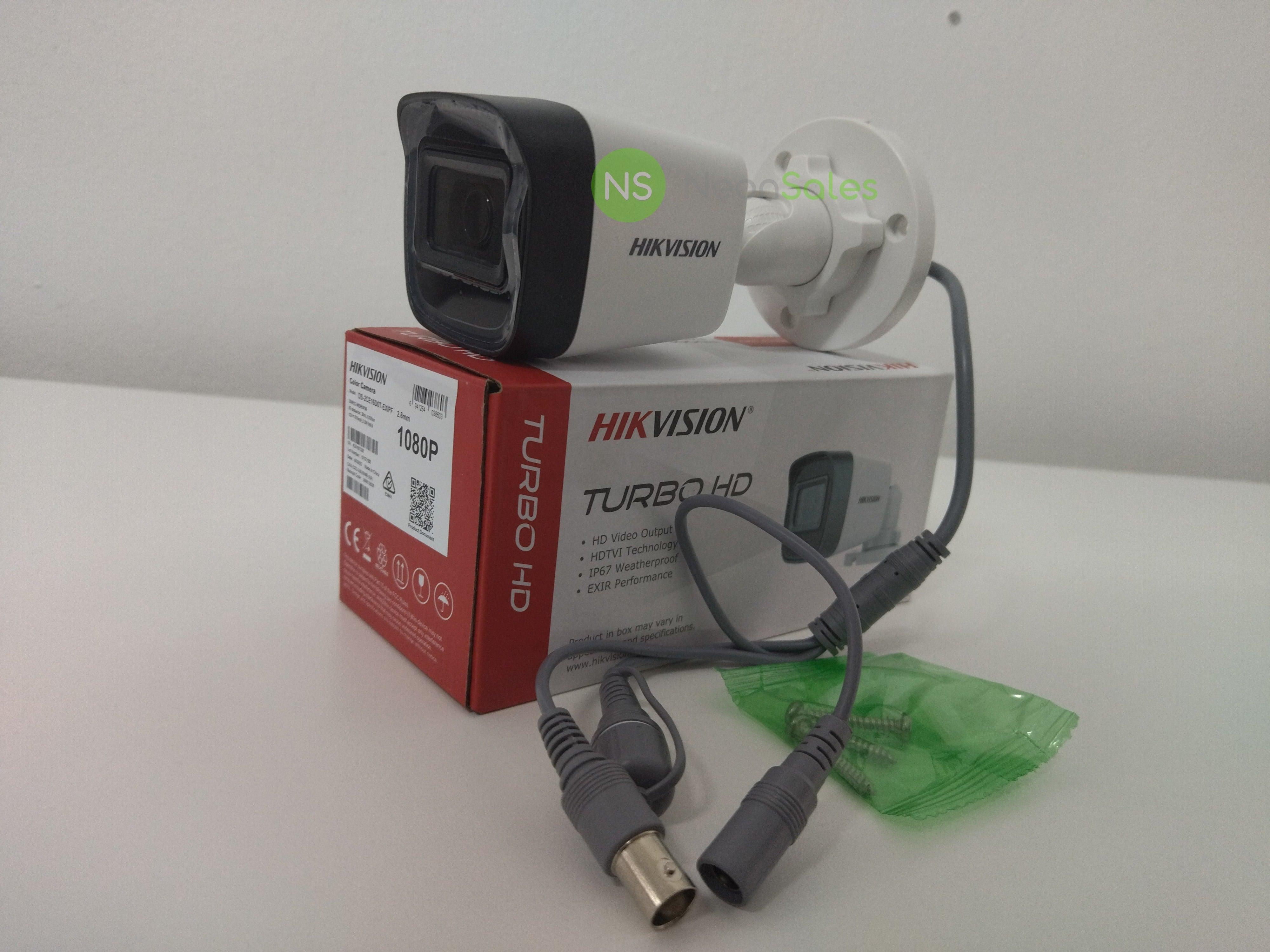 HIK EXIR1080P BULLET CAMERA DS-2CE16D0T-EXIPF2.8MM - NeonSales {{ shop.shopifyCountryName }}