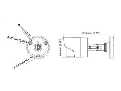 HIKVISION 2MP BULLET CAMERA DS-2CE16DOT-IPF 3.6 - NeonSales {{ shop.shopifyCountryName }}