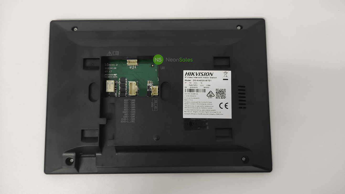 HIKVISION 7" TOUCH SCREEN INDOOR STATION - NeonSales {{ shop.shopifyCountryName }}