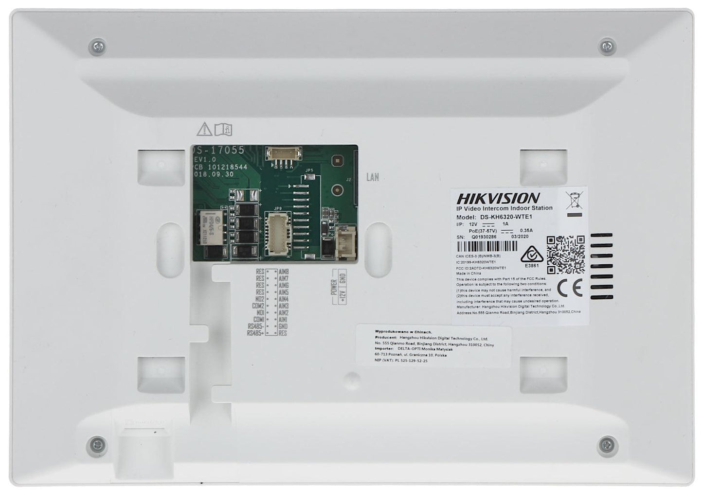 HIKVISION 7"" TOUCH SCREEN IP INDOOR STATION - NeonSales {{ shop.shopifyCountryName }}