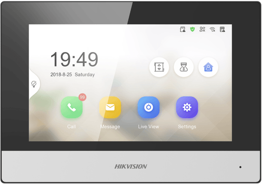 HIKVISION 7"" TOUCH SCREEN IP INDOOR STATION - NeonSales {{ shop.shopifyCountryName }}