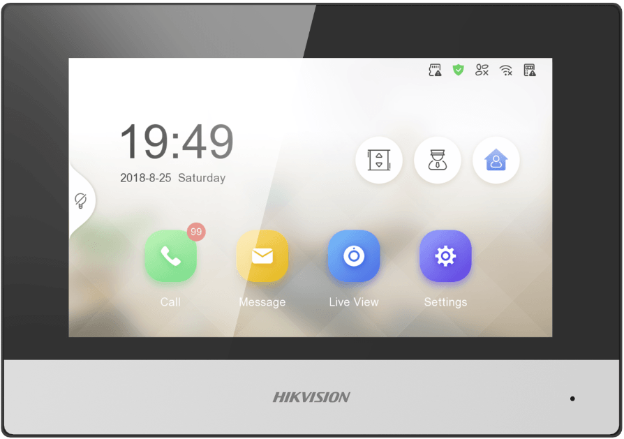 HIKVISION 7"" TOUCH SCREEN IP INDOOR STATION - NeonSales {{ shop.shopifyCountryName }}