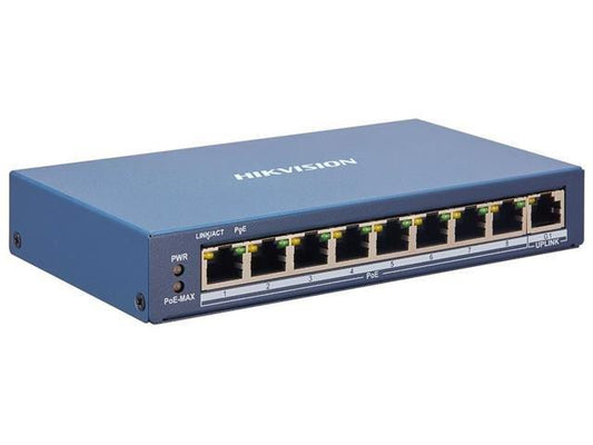 HIKVISION 8 PORT SMART POE SWITCH - NeonSales {{ shop.shopifyCountryName }}