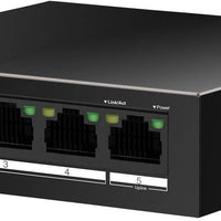 HILOOK 4 PORT POE SWITCH 100MBPS NS-0105P-35(B) - NeonSales {{ shop.shopifyCountryName }}
