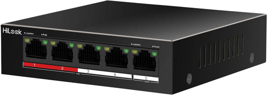 HILOOK 4 PORT POE SWITCH 100MBPS NS-0105P-35(B) - NeonSales {{ shop.shopifyCountryName }}
