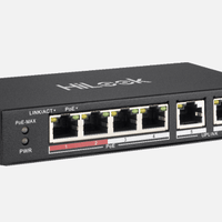 HILOOK 4 PORT POE SWITCH 10/100MBPS NS-0106P-35 - NeonSales {{ shop.shopifyCountryName }}