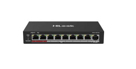 HILOOK 8 PORT POE SWITCH 100MBPS NS-0109P-60(B) - NeonSales {{ shop.shopifyCountryName }}