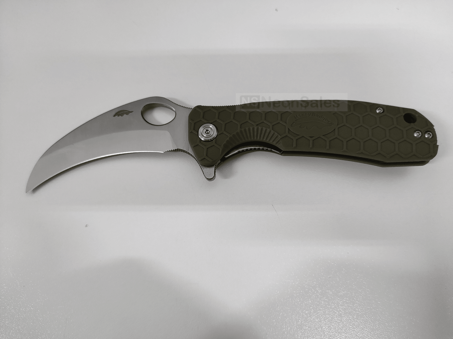 HONEY BADGER CLAW FLIPPER - LARGE OLIVE DRAB - NeonSales {{ shop.shopifyCountryName }}
