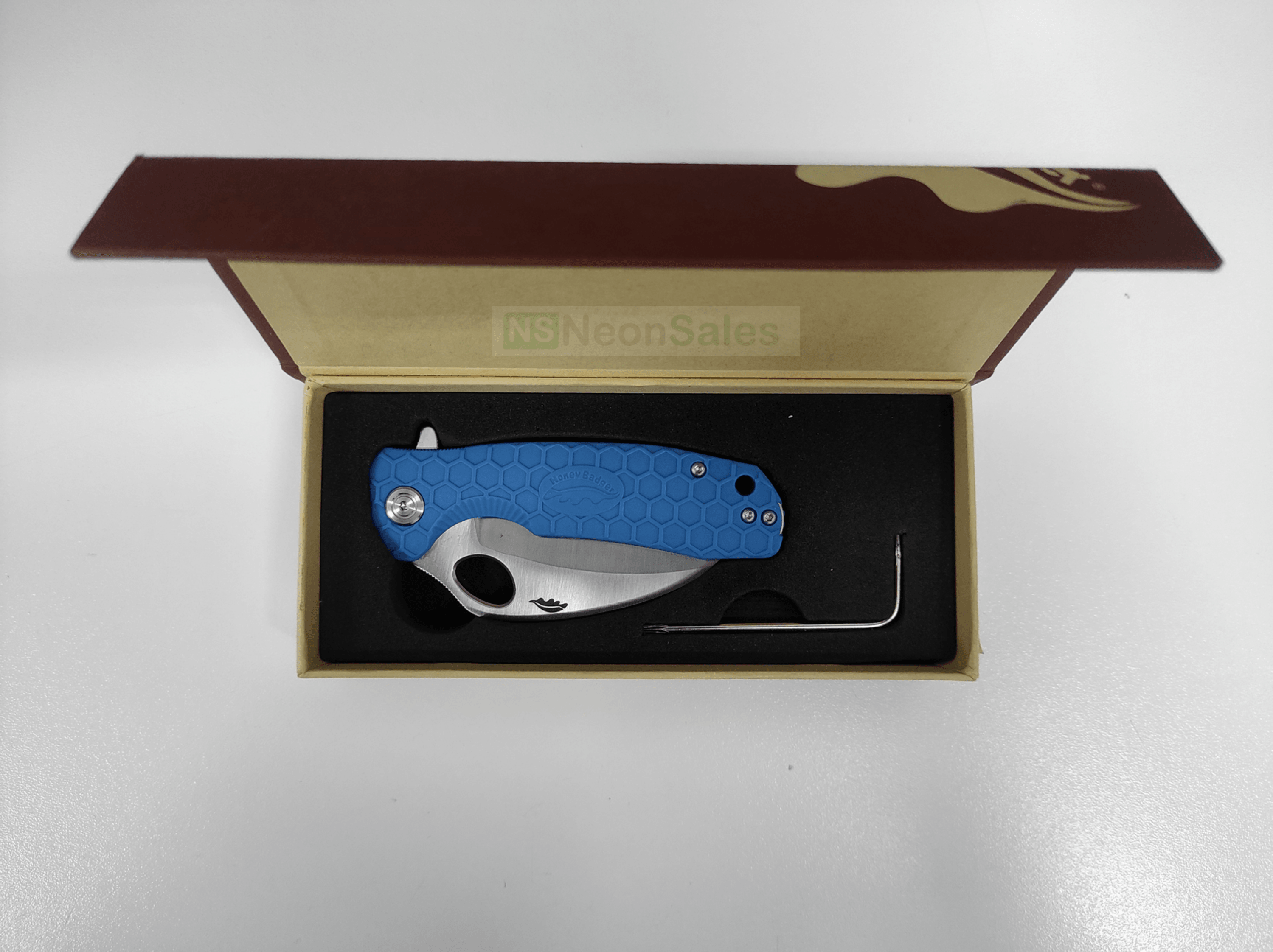 HONEY BADGER CLAW FLIPPER - MEDIUM BLUE - NeonSales South Africa