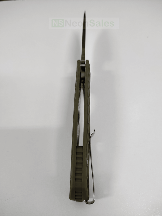 HONEY BADGER DROP-POINT FLIPPER D2 - LARGE OLIVE - NeonSales {{ shop.shopifyCountryName }}