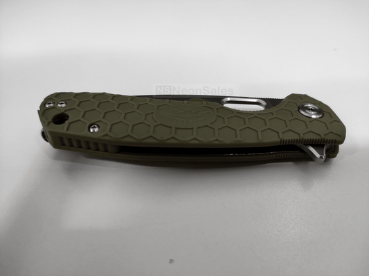 HONEY BADGER DROP-POINT FLIPPER D2 - LARGE OLIVE - NeonSales {{ shop.shopifyCountryName }}