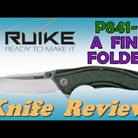 RUIKE KNIFE P841-L BLACK&GREEN