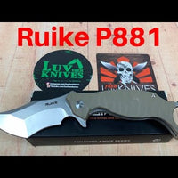 RUIKE KNIFE P881-W DRAGON KARAMBIT W/ LINER LOCK