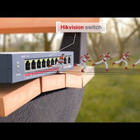 HIK 4PORT SMART POE SWITCH 100MBPS DS-3E1105P-EI