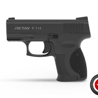 RETAY P114 BLANK GUN + 25 BLANKS + HOLSTER