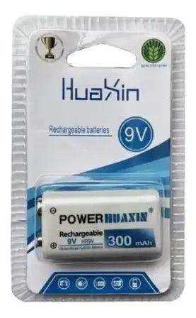 HUAXIN Ni-MH 9V BATTERY (RECHARGEABLE) - 300 MAH - NeonSales South Africa