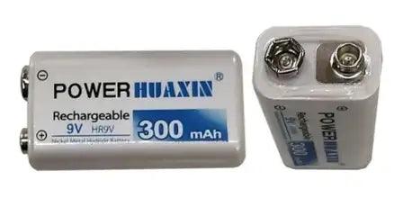 HUAXIN Ni-MH 9V BATTERY (RECHARGEABLE) - 300 MAH - NeonSales South Africa