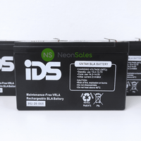 IDS 12V 7AH RECHARGEABLE LEAD ACID BATTERY - NeonSales {{ shop.shopifyCountryName }}
