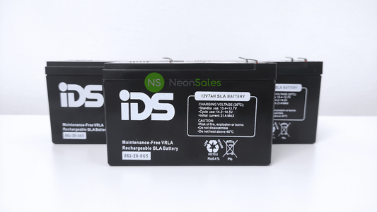IDS 12V 7AH RECHARGEABLE LEAD ACID BATTERY - NeonSales {{ shop.shopifyCountryName }}
