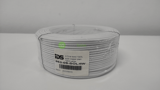 IDS 4 CORE SOLID CABLE 100M - PURE COPPER - NeonSales {{ shop.shopifyCountryName }}