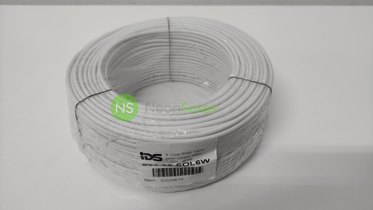 IDS 6 CORE SOLID CABLE 100M - PURE COPPER - NeonSales {{ shop.shopifyCountryName }}