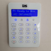 IDS X-SERIES LCD TOUCH KEYPAD - WHITE - NeonSales {{ shop.shopifyCountryName }}