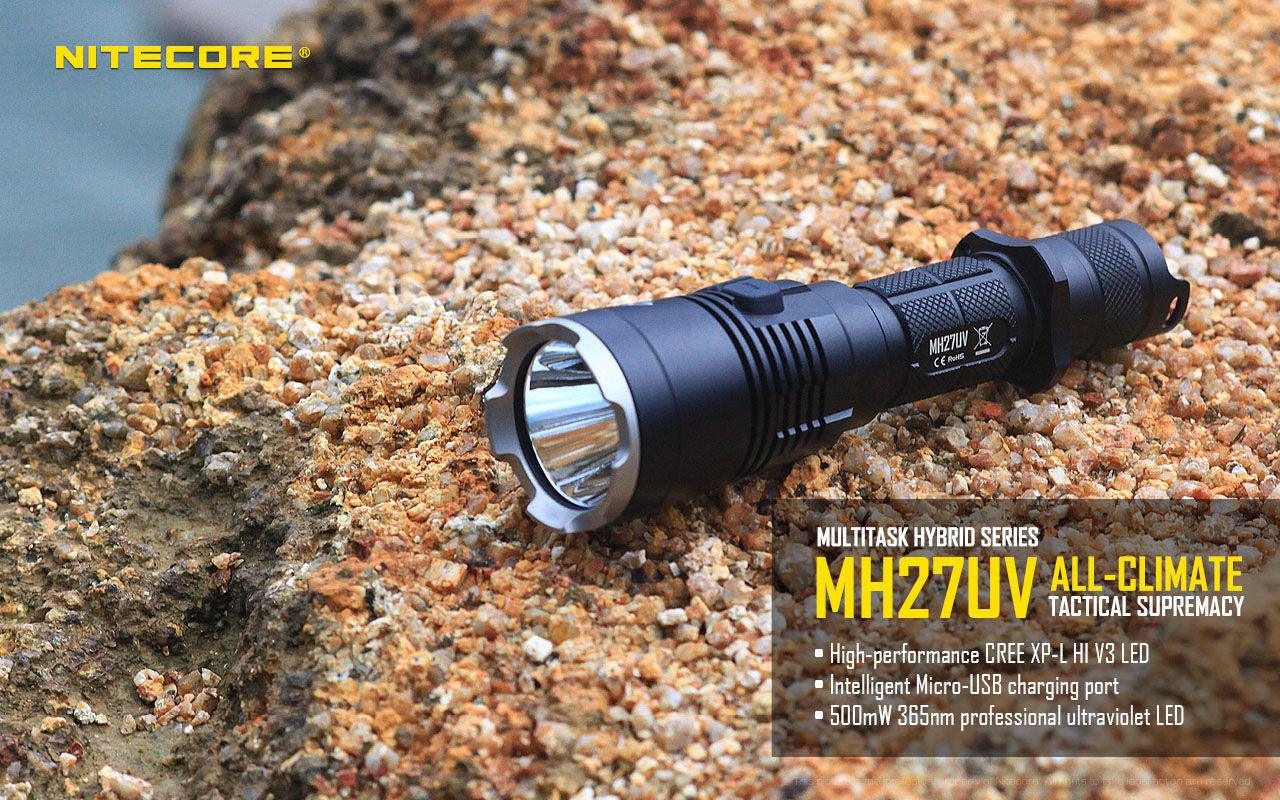 NITECORE MH27UV 3500MAH BATTERY + USB CHARGE CABLE - NeonSales