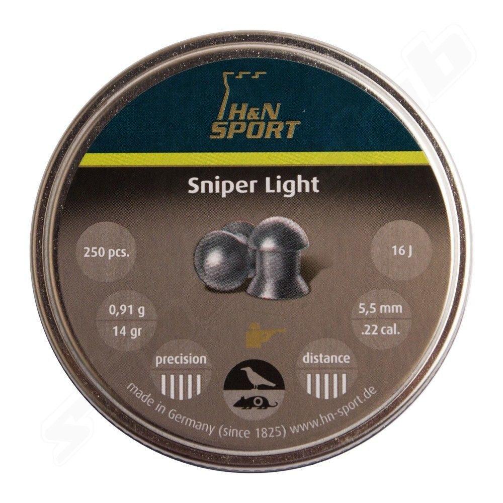 H&N 5.5MM SNIPER LIGHT 14.04GR - 250'S - NeonSales