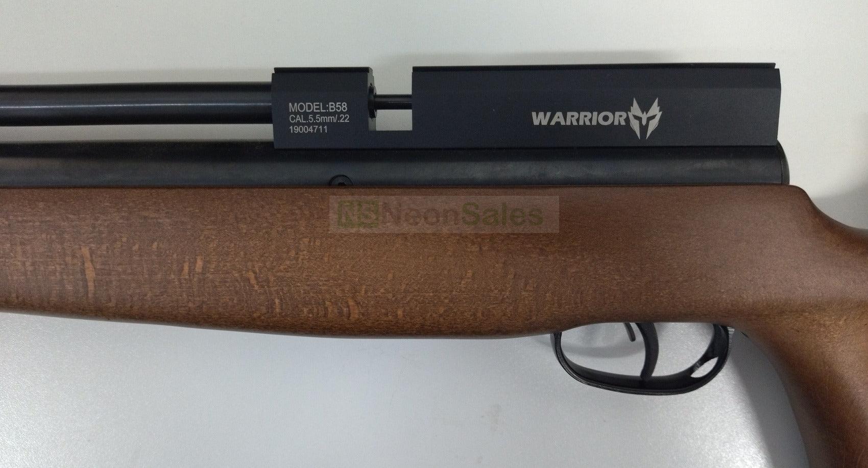 WARRIOR PCP AIR RIFLE MULTI SHOT 5.5MM - NeonSales