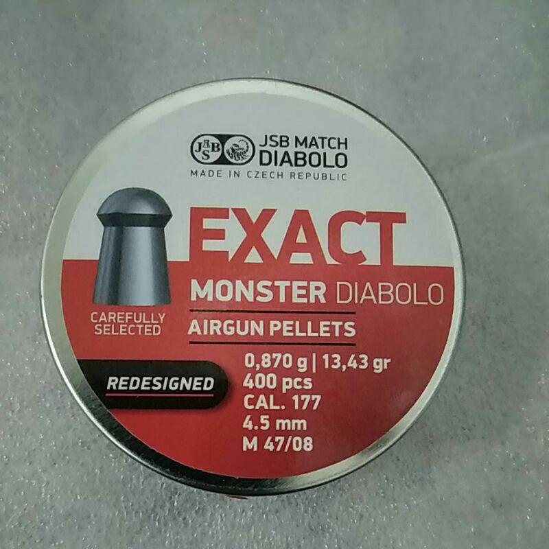 JSB .177 DIABOLO EXACT MONSTER REDESIGNED 13.43 GR - NeonSales South Africa