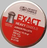 JSB 4.52MM EXACT DIABOLO 8.44GR - 500'S - NeonSales {{ shop.shopifyCountryName }}
