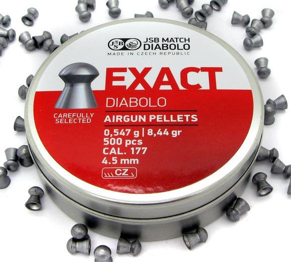 JSB 4.52MM EXACT DIABOLO 8.44GR - 500'S - NeonSales {{ shop.shopifyCountryName }}