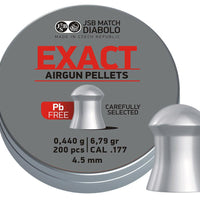 JSB 4.5MM EXACT LEAD FREE 6.79GR - 200'S - NeonSales {{ shop.shopifyCountryName }}