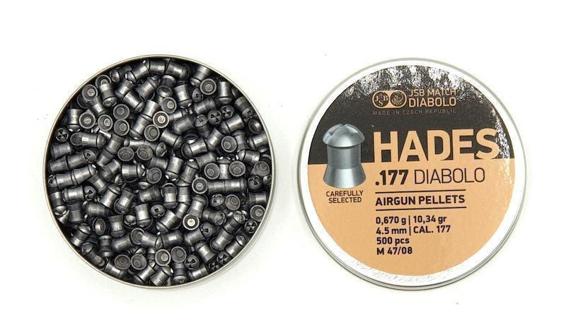 JSB 4.5MM HADES DIABOLO 10.34GR - 500'S - NeonSales {{ shop.shopifyCountryName }}