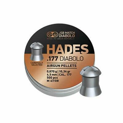 JSB 4.5MM HADES DIABOLO 10.34GR - 500'S - NeonSales {{ shop.shopifyCountryName }}
