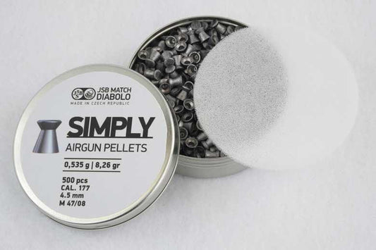 JSB 4.5MM SIMPLY PELLETS - 8.26GR - NeonSales {{ shop.shopifyCountryName }}