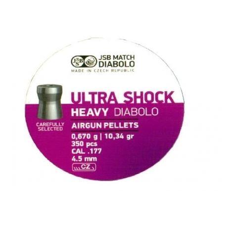 JSB 4.5MM ULTRA SHOCK 10.34GR - 350'S - NeonSales {{ shop.shopifyCountryName }}